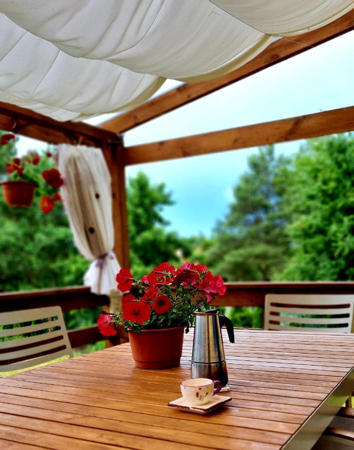 Trasa S7 W 2H Z Warszawy I Gdanska, Jadamowo Holidaymazury, Jacuzzi, Jezioro Olsztynek Kültér fotó