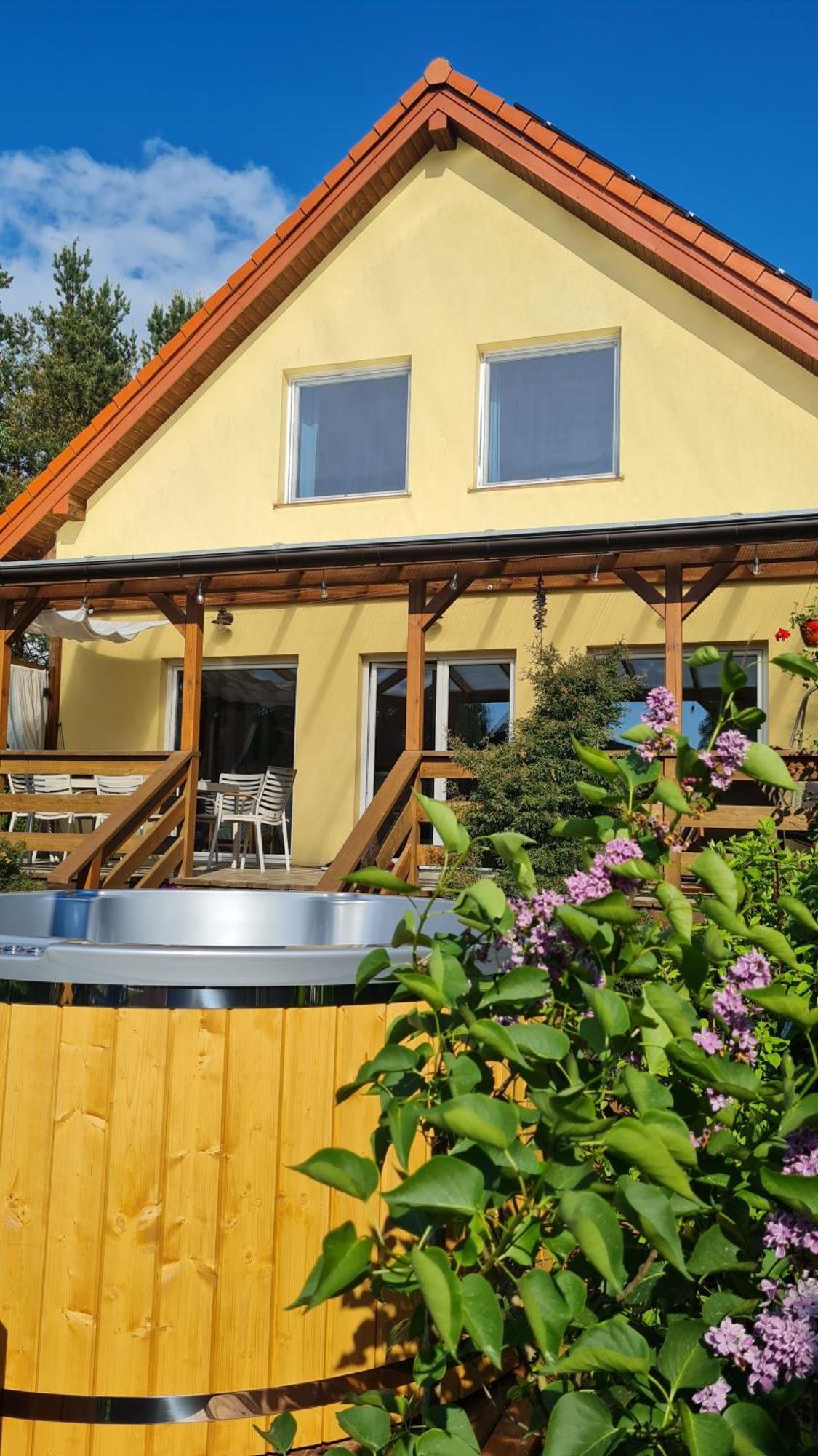 Trasa S7 W 2H Z Warszawy I Gdanska, Jadamowo Holidaymazury, Jacuzzi, Jezioro Olsztynek Kültér fotó